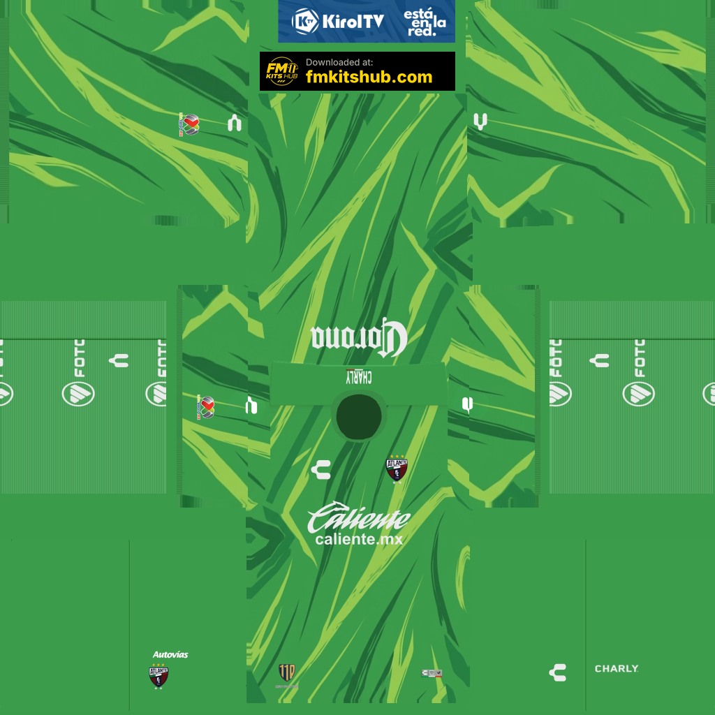 CF Atlante Home GK kit