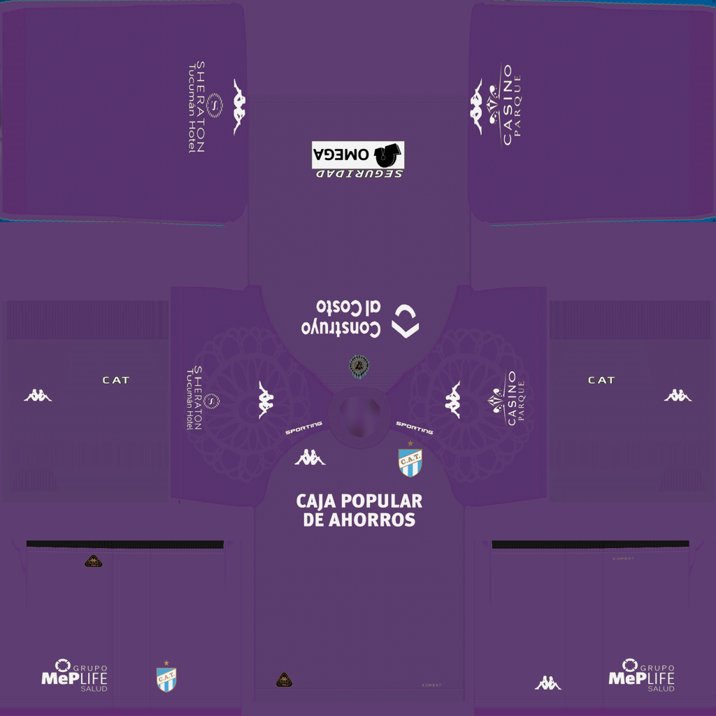 Equipación Visitante Portero del Atlético Tucumán