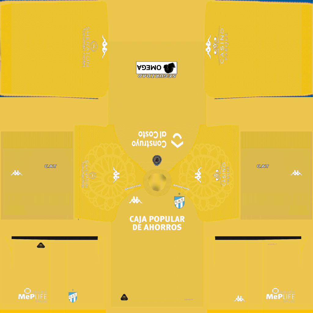 Equipación Tercera Portero del Atlético Tucumán