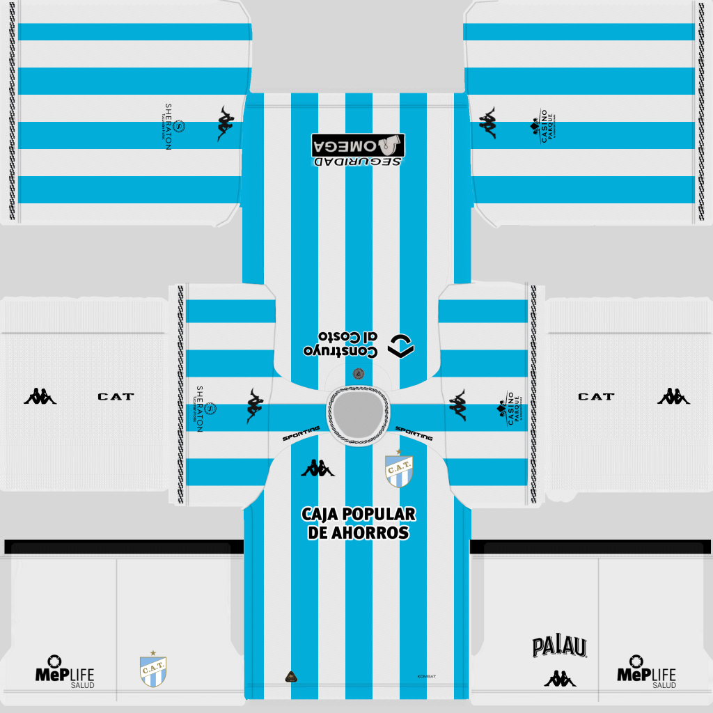 Equipación Local 3D del Atlético Tucumán