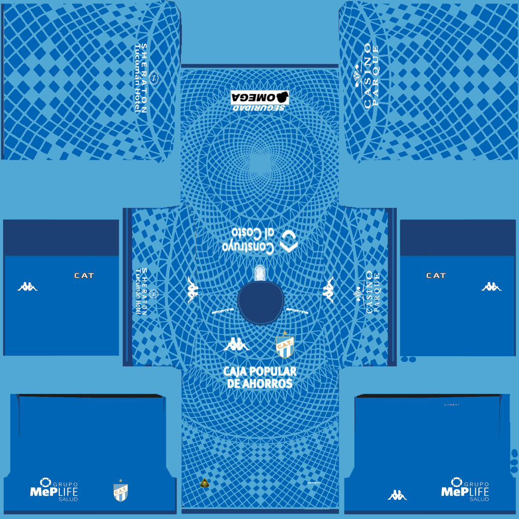 Equipación Tercera 3D del Atlético Tucumán