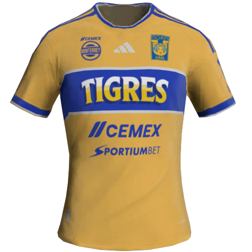 Tigres UANL Home 2D kit