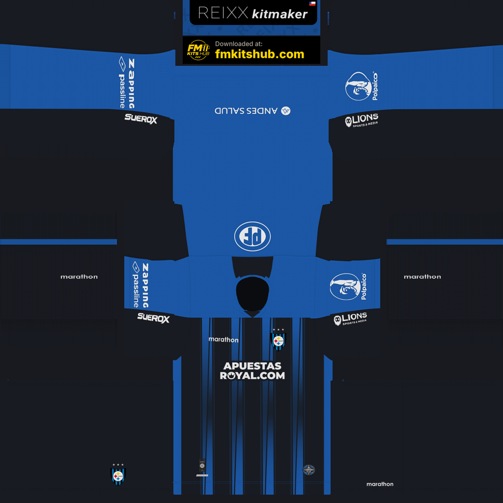 Huachipato Home 3D kit