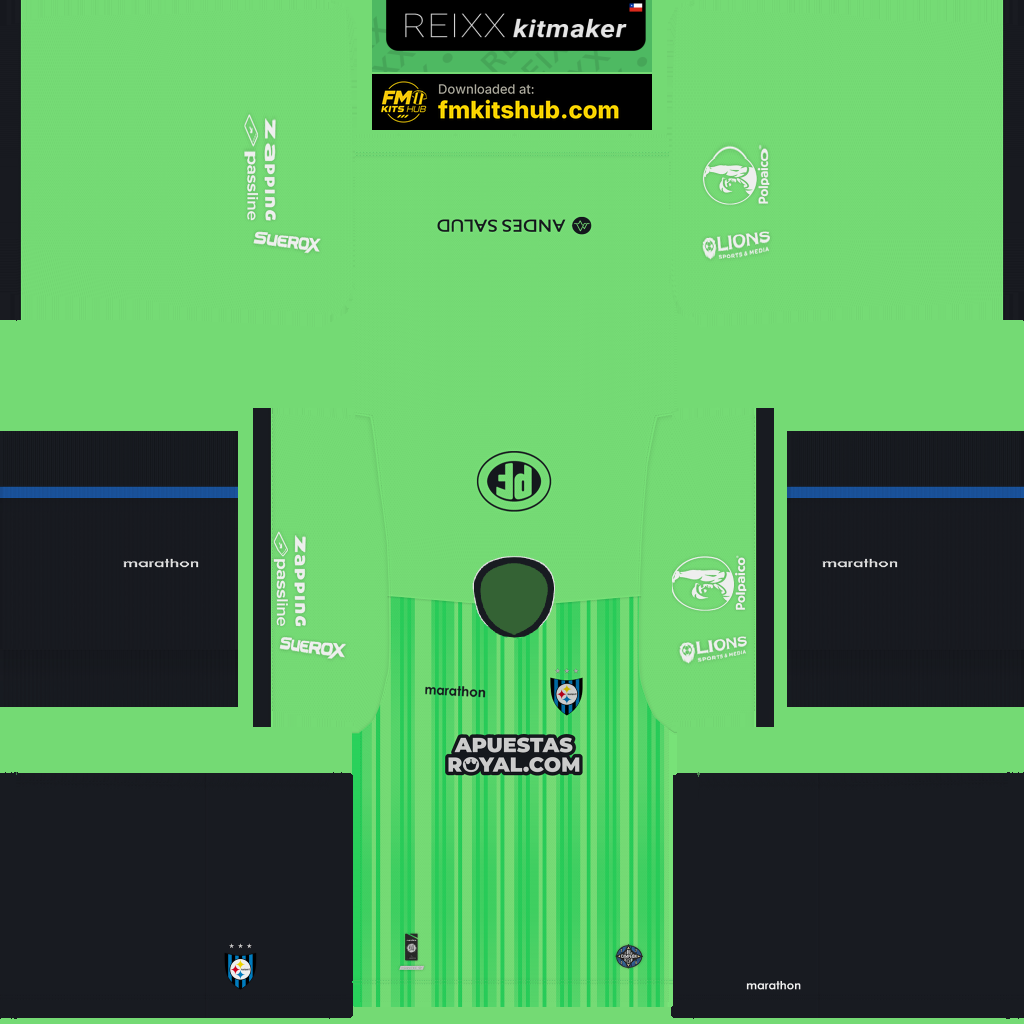 Huachipato Third 3D kit