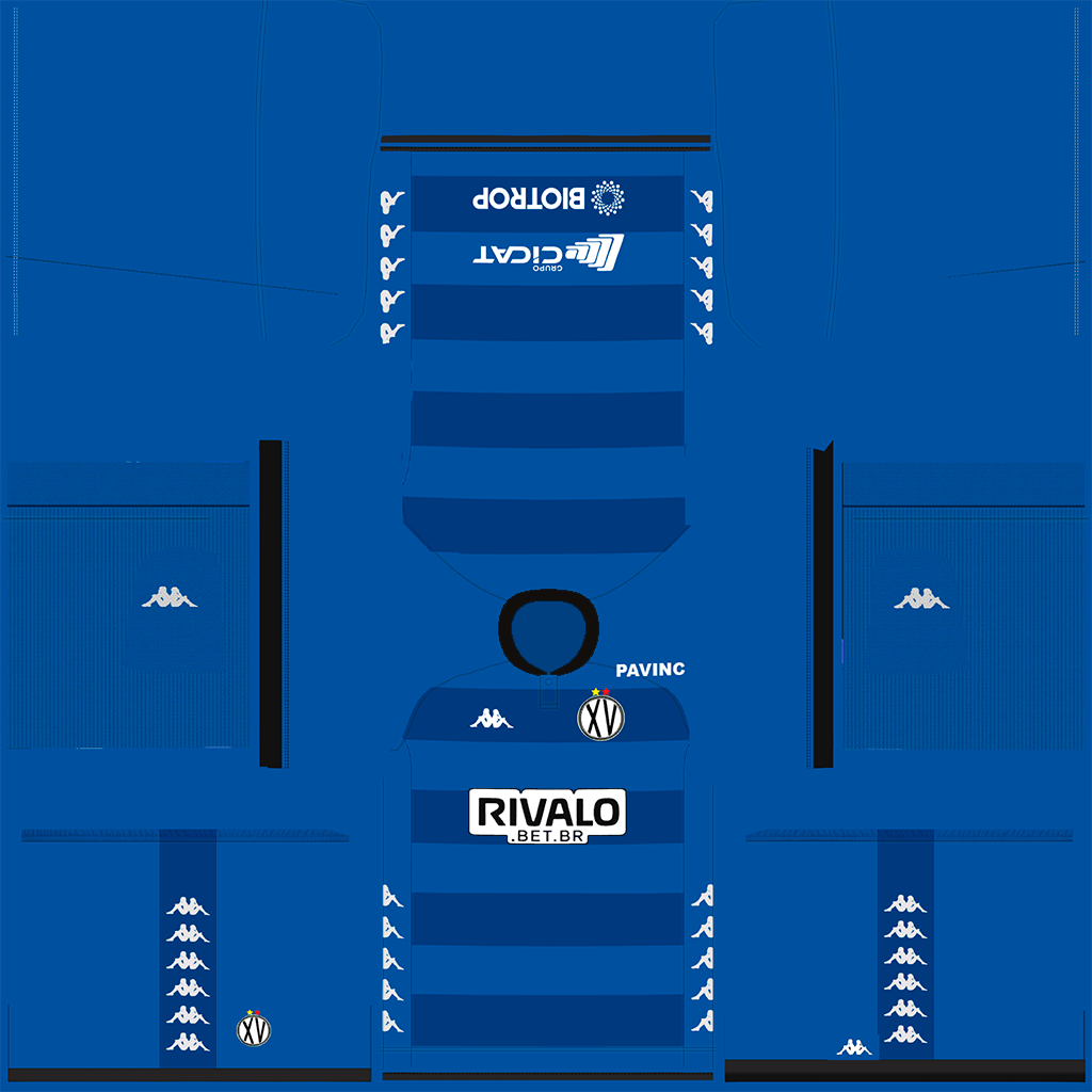 Equipación Local Portero del XV de Piracicaba