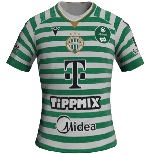 Ferencvárosi TC İç Saha 2D forması