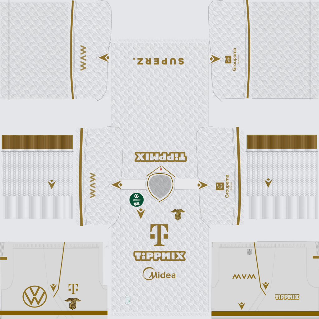 Ferencvárosi TC Üçüncü 3D forması