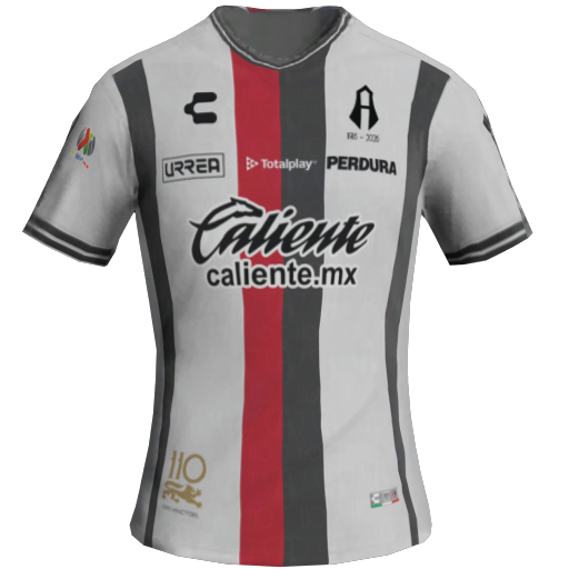 Uniforme Reserva 2D do Atlas Guadalajara