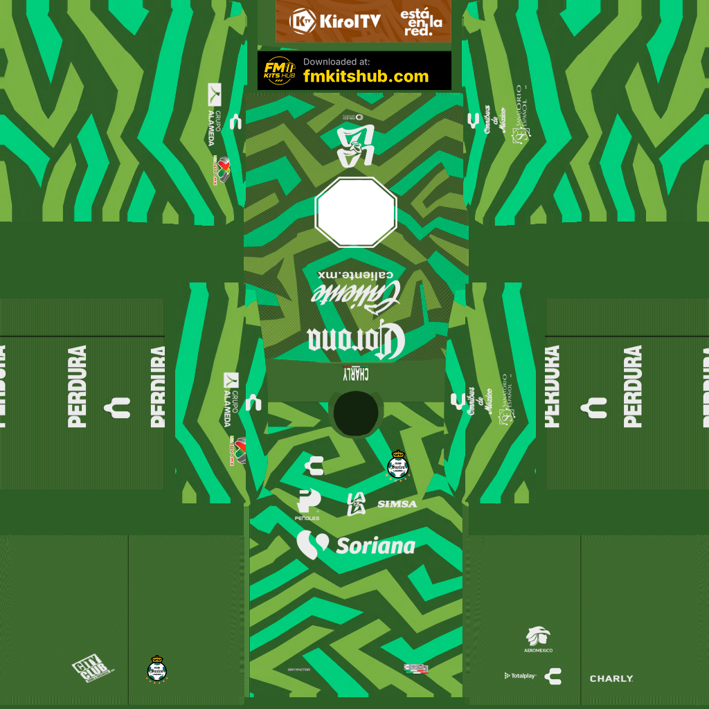 Santos Laguna Away GK kit