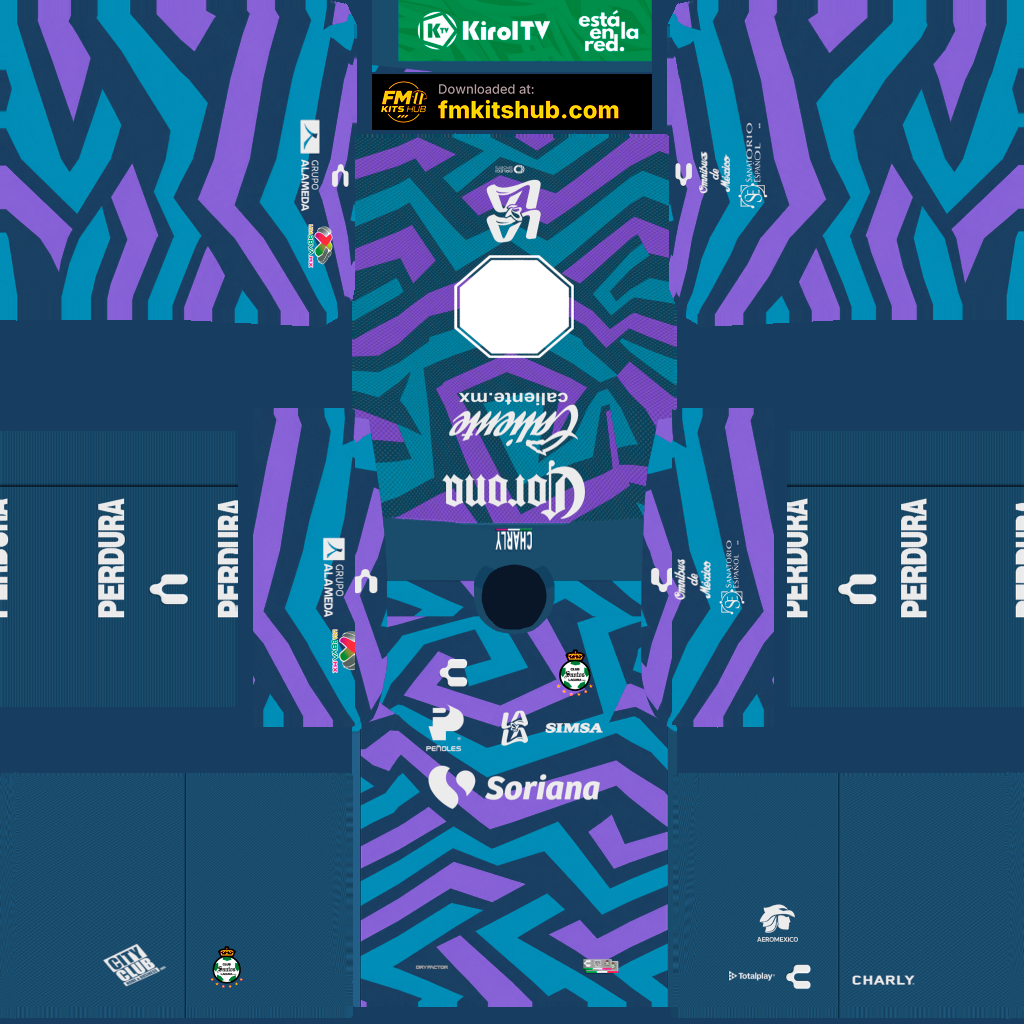 Santos Laguna Third GK kit