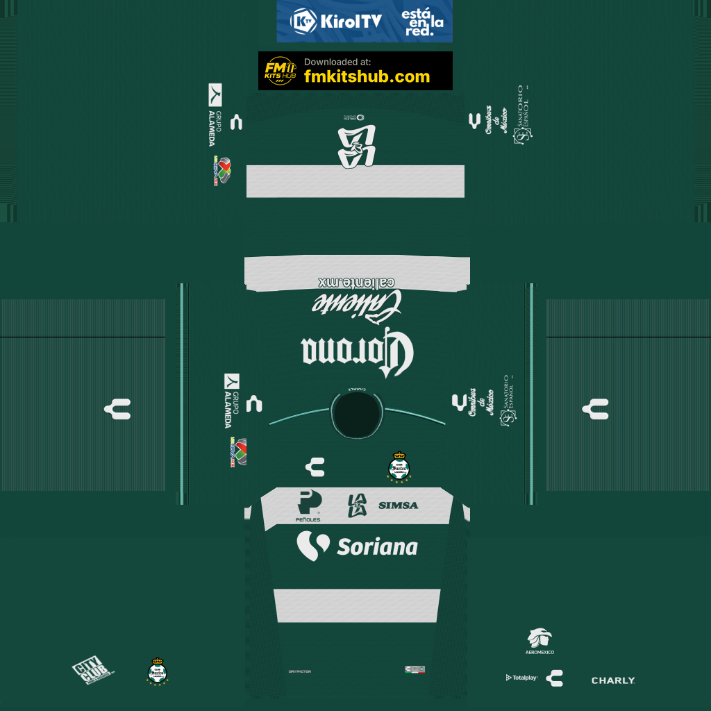 Santos Laguna Home 3D kit