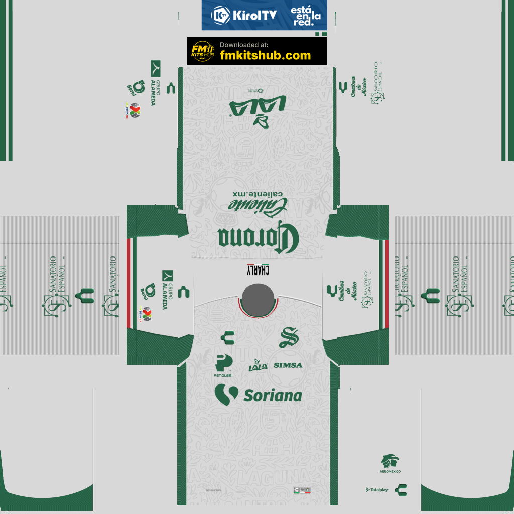 Santos Laguna Third 3D kit