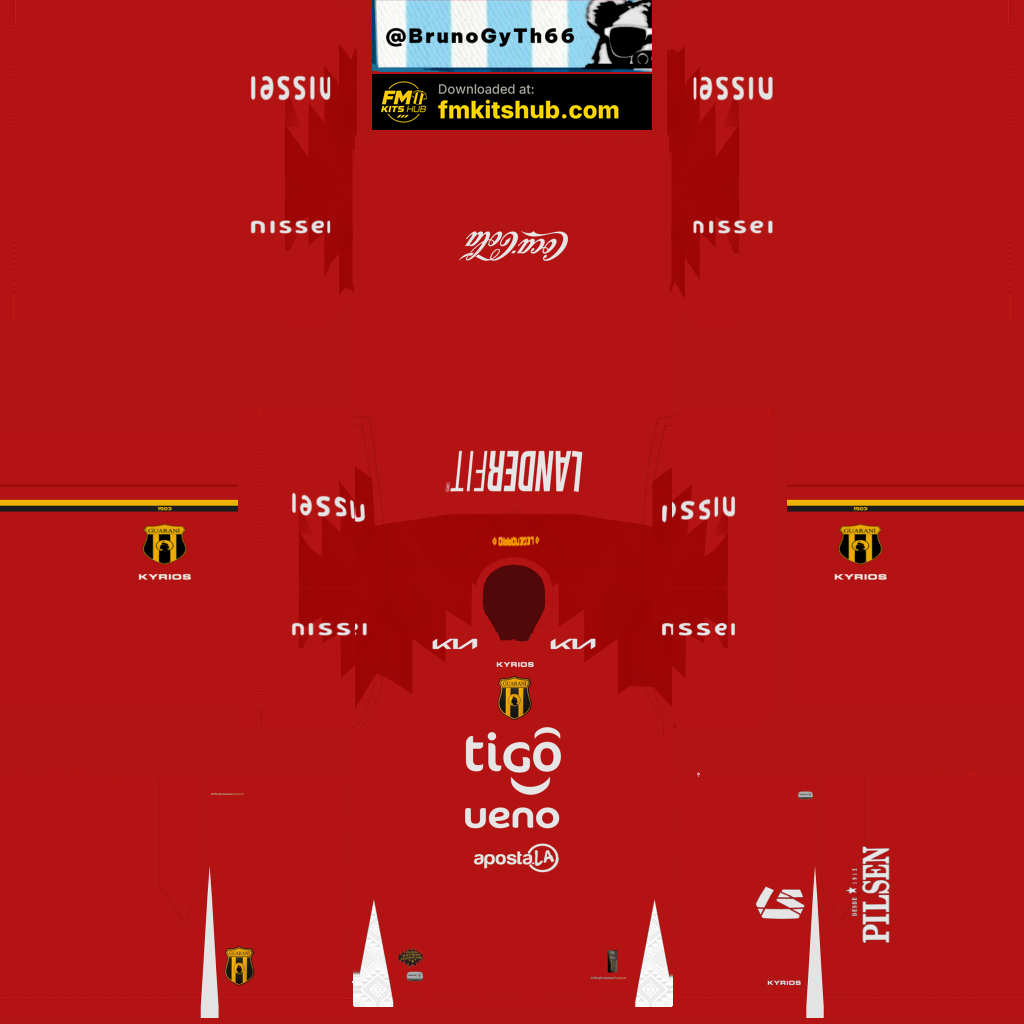 Guaraní (PAR) Away GK kit