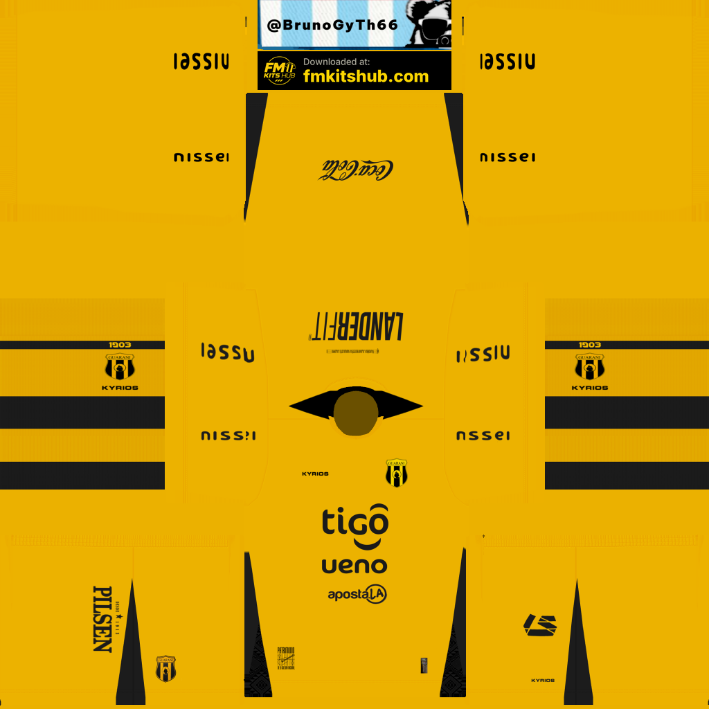 Guaraní (PAR) Third 3D kit