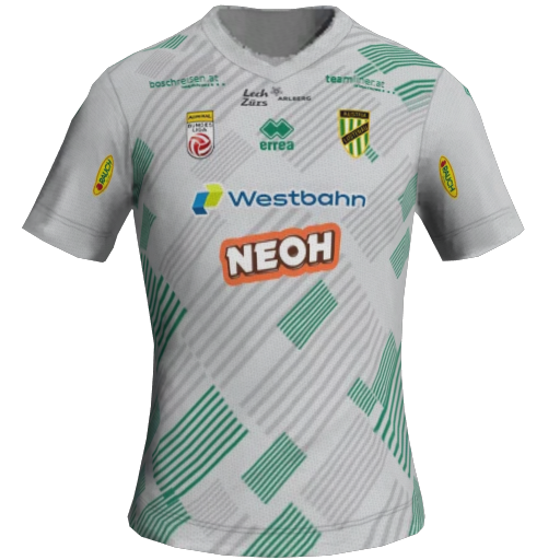 Uniforme Reserva 2D do Austria Lustenau