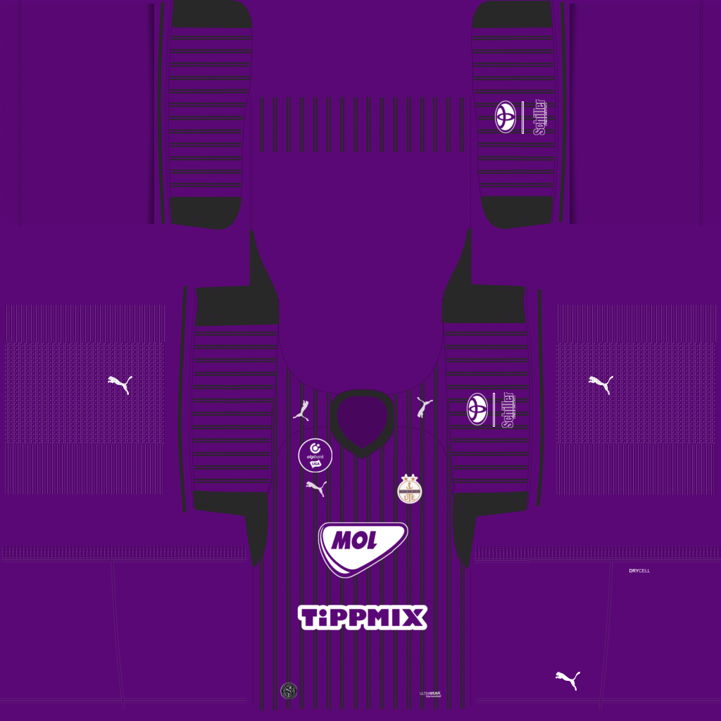 Újpest Deplasman 3D forması