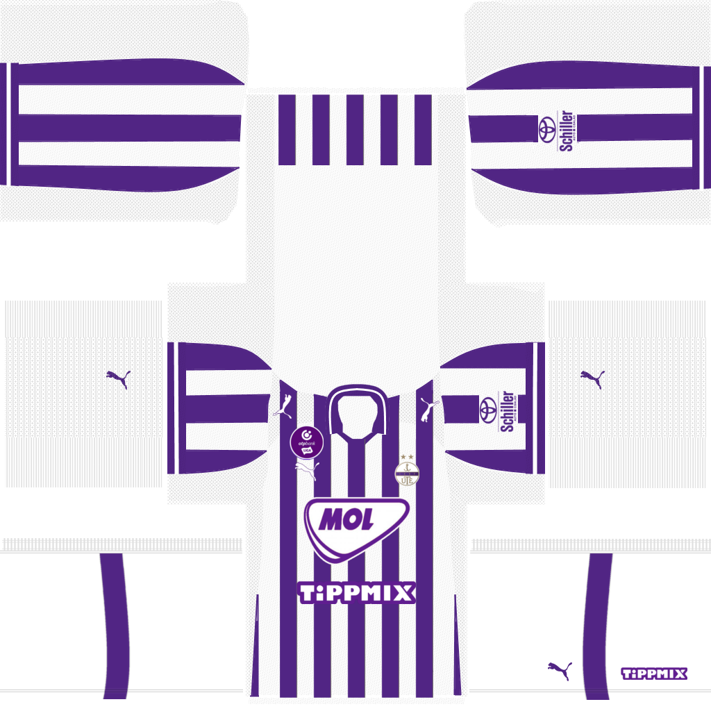 Újpest İç Saha 3D forması