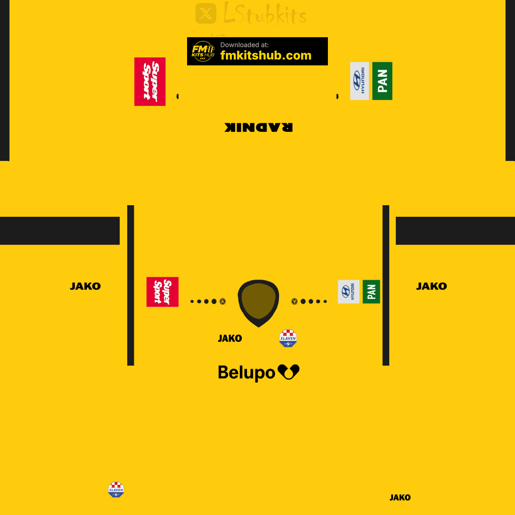 Slaven Belupo Away GK kit