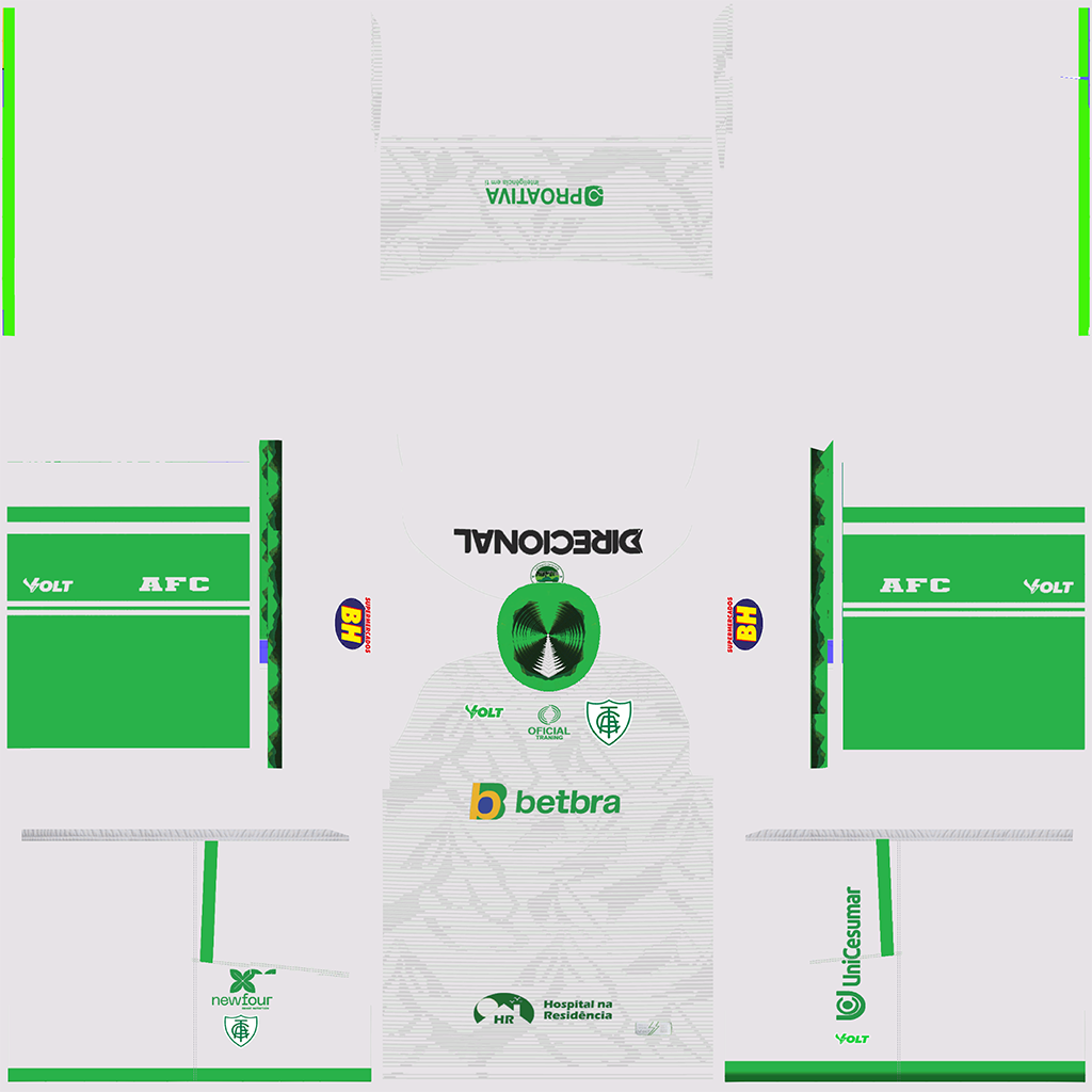 América Mineiro Deplasman 3D forması