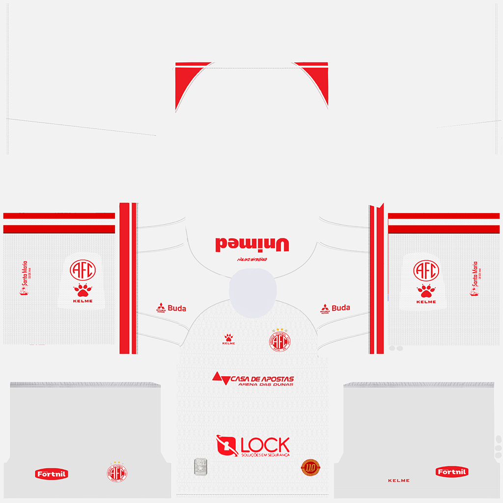 América de Natal Away 3D kit
