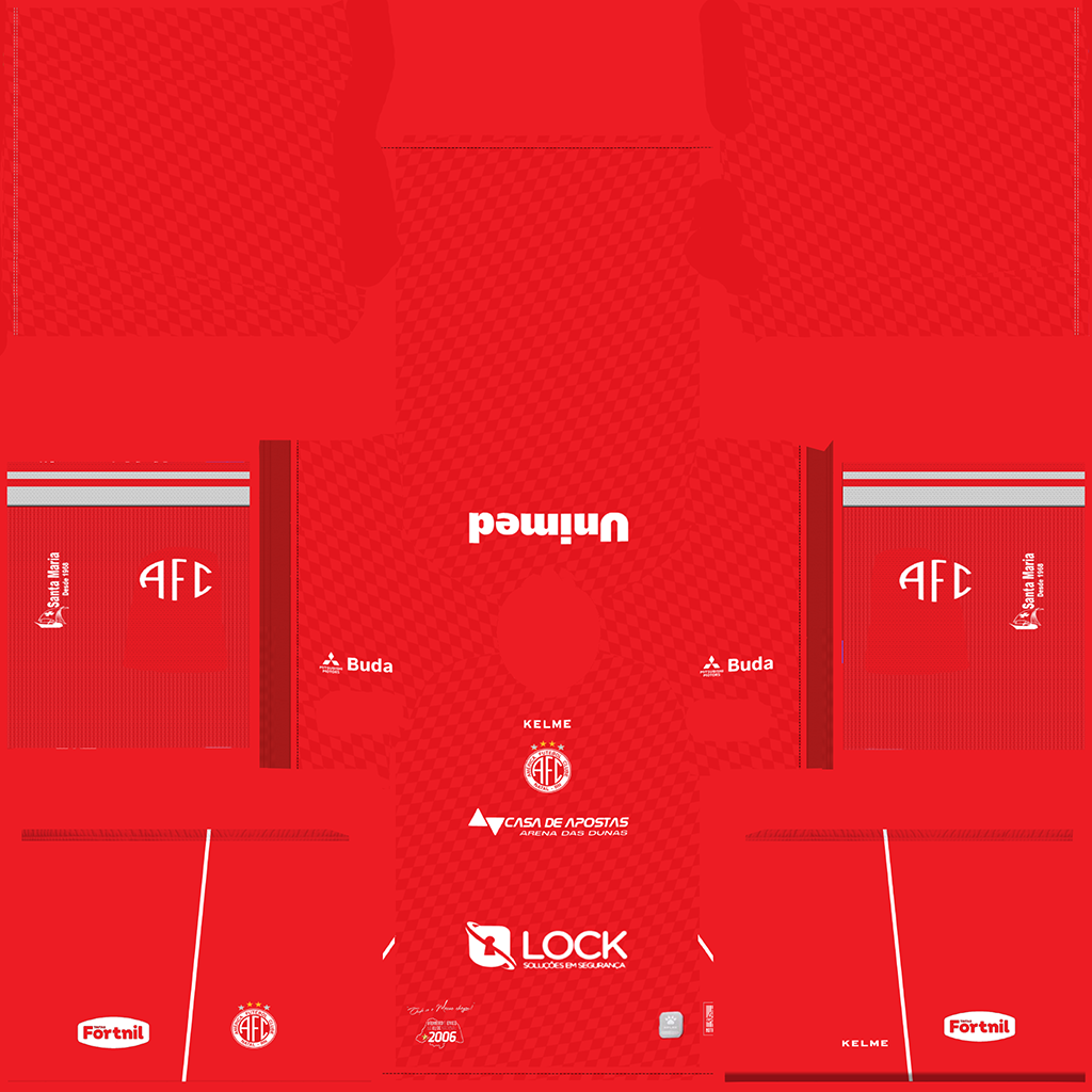 América de Natal Home 3D kit