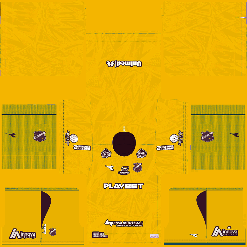 Equipación Visitante Portero del ABC FC