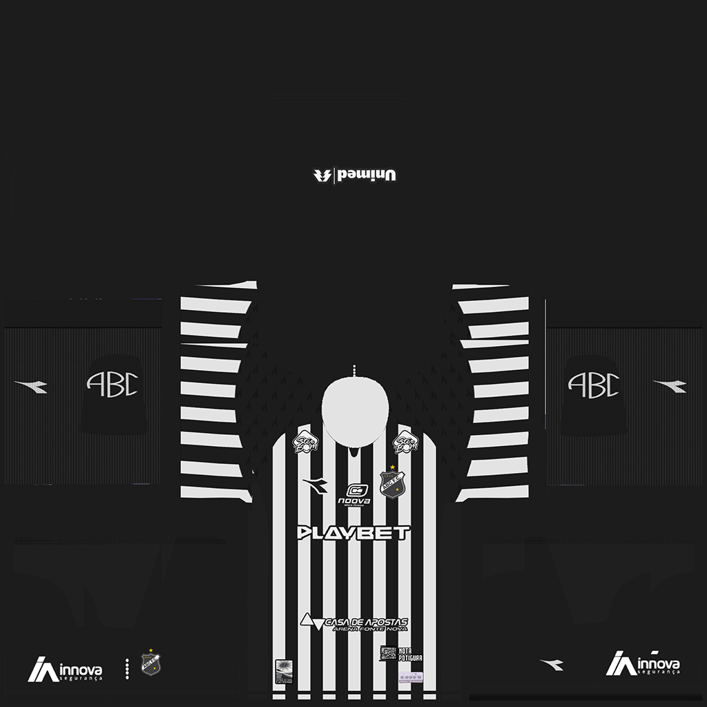 Equipación Local 3D del ABC FC