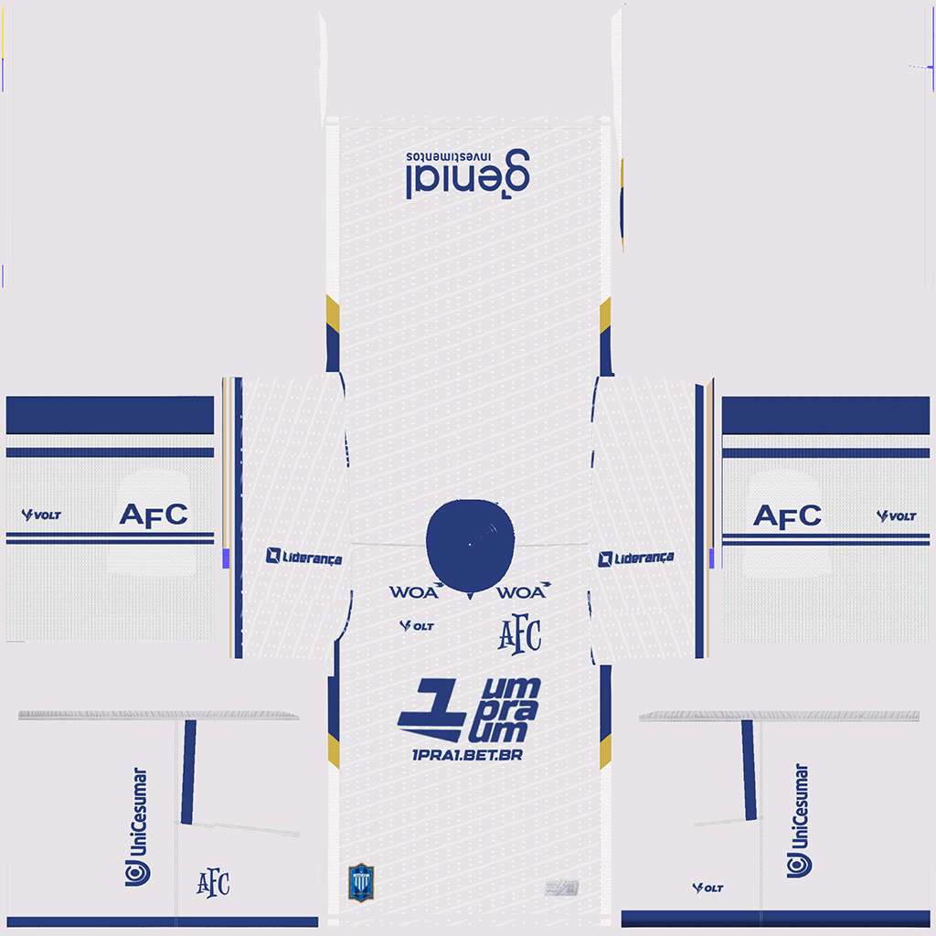 Avaí Away 3D kit