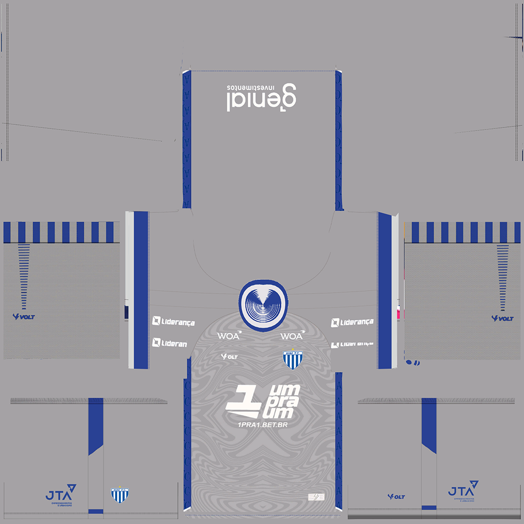 Avaí Away GK kit