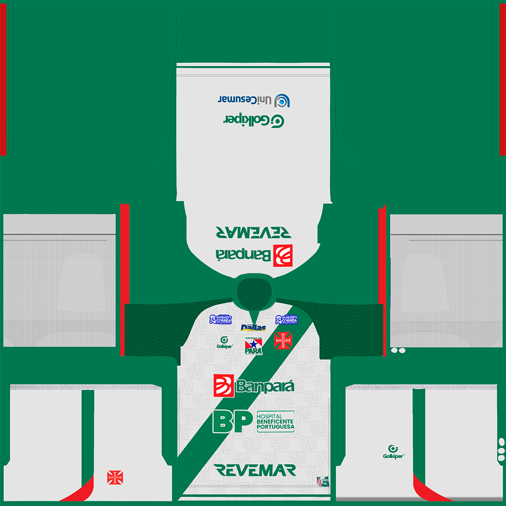 Uniforme Reserva 3D do Tuna Luso