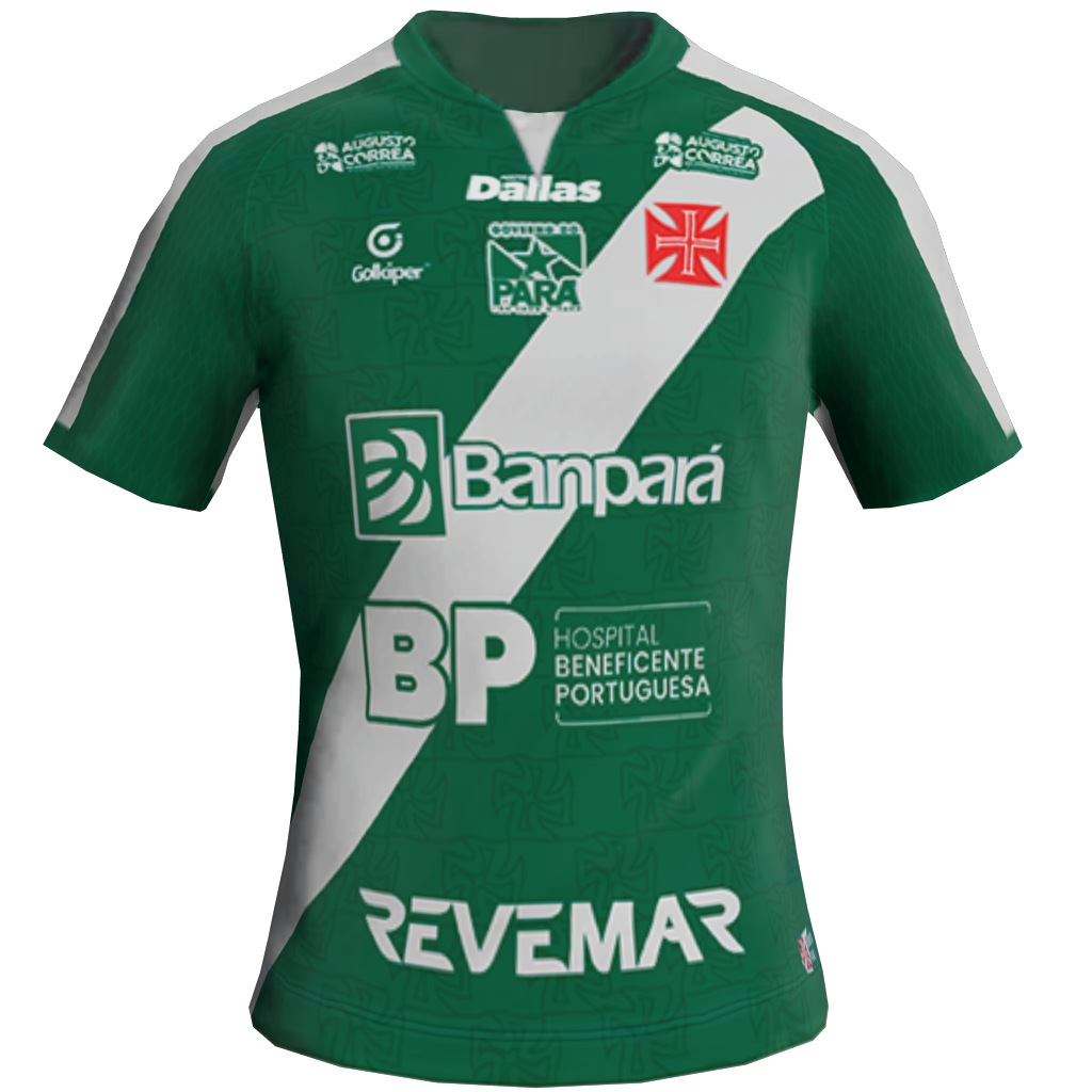 Uniforme Principal 2D do Tuna Luso