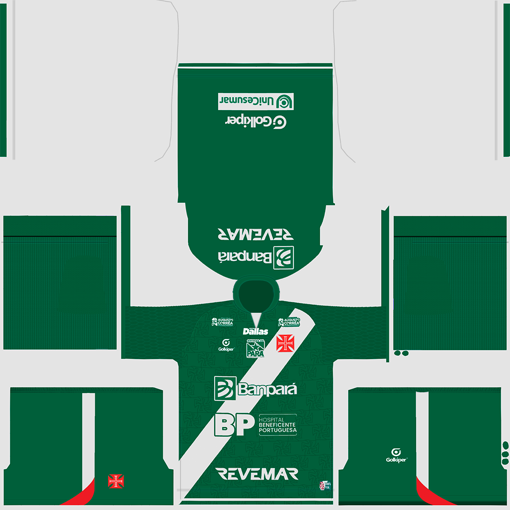 Uniforme Principal 3D do Tuna Luso