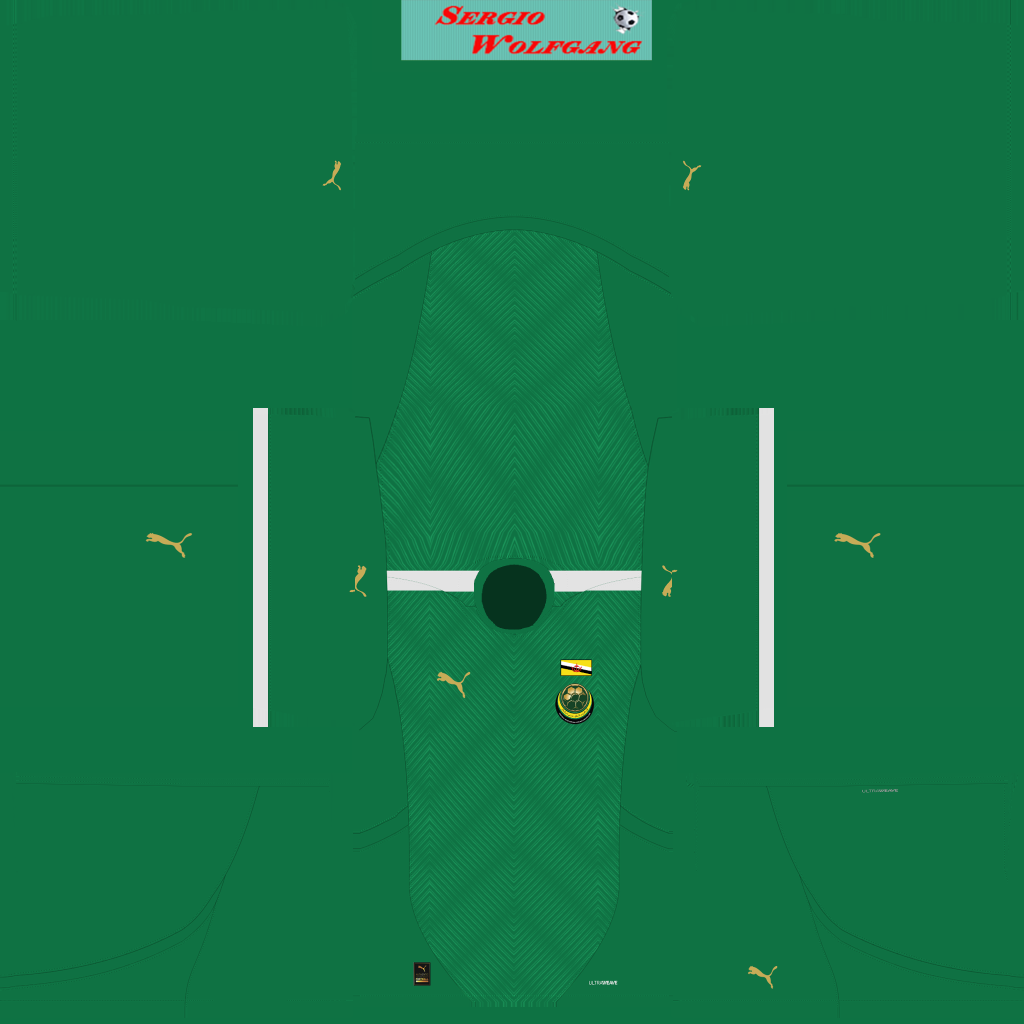 Brunei Away GK kit