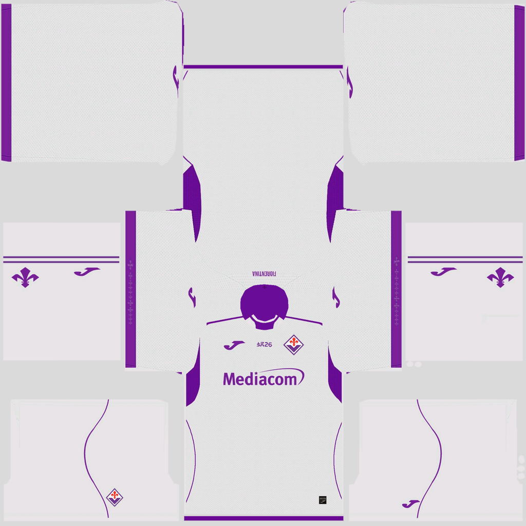 Fiorentina Deplasman 3D forması