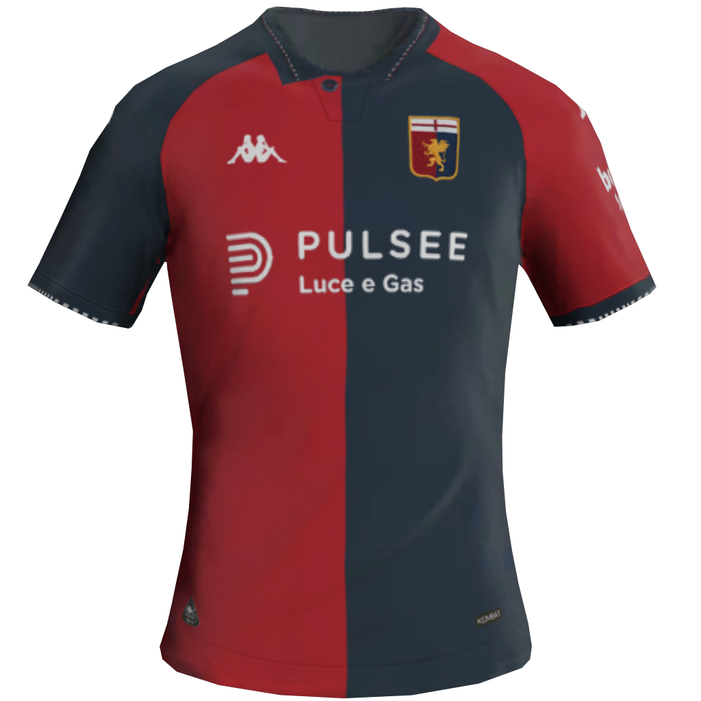 Equipación Local 2D del Genoa