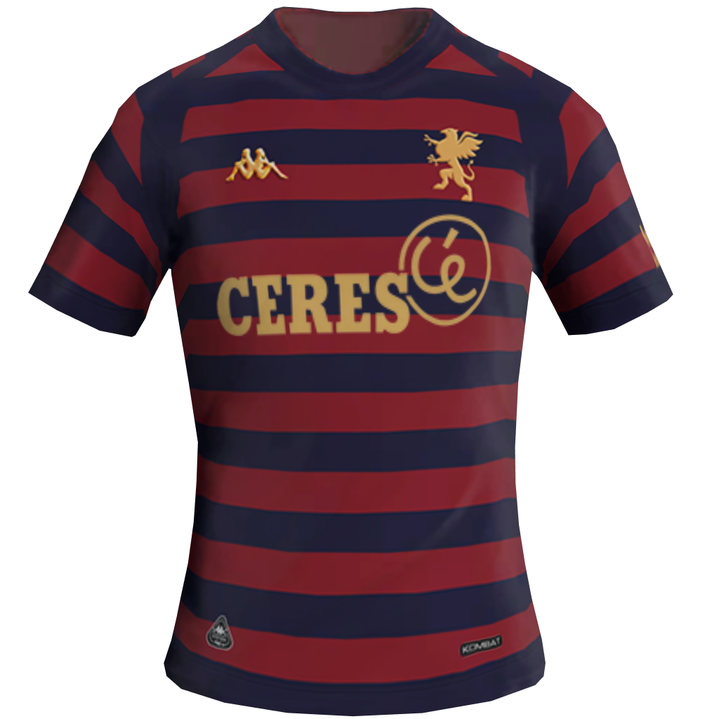 Equipación Tercera 2D del Genoa
