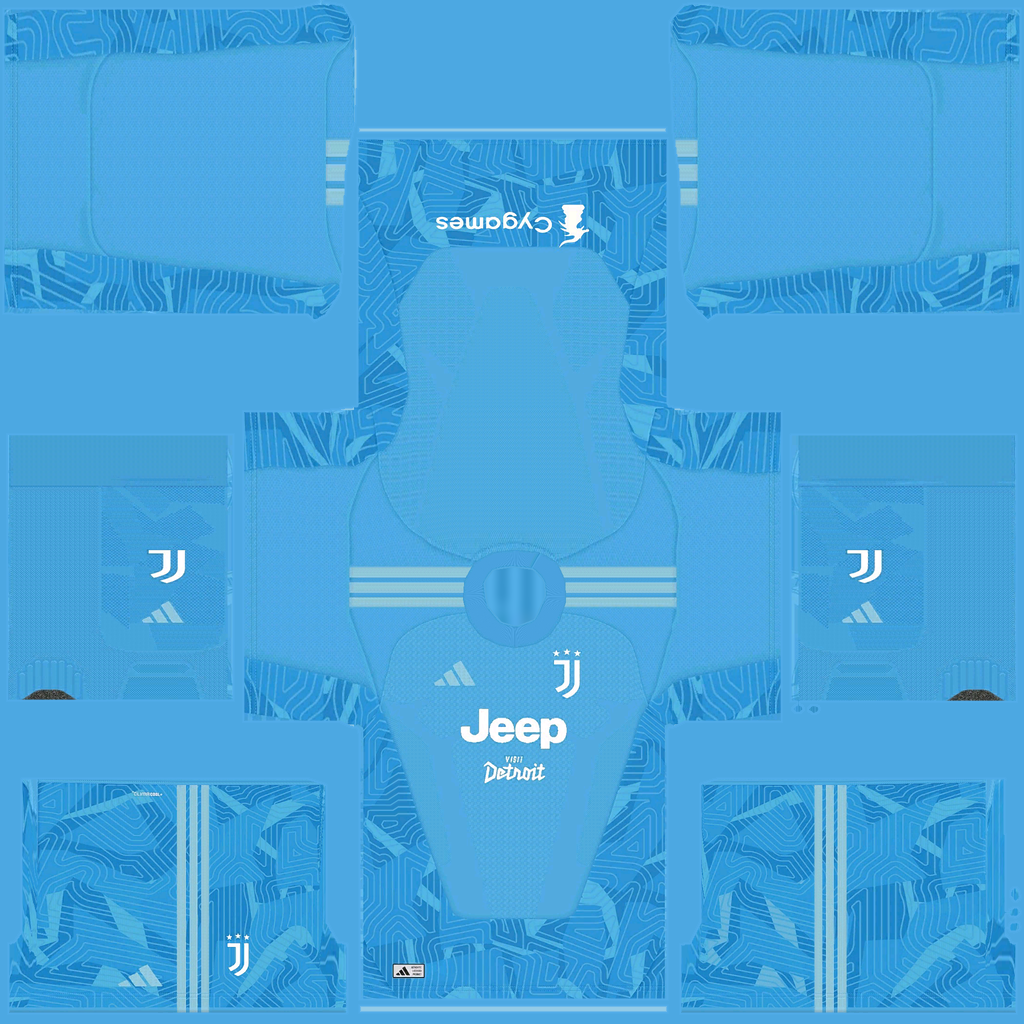 Equipación Tercera Portero del Juventus