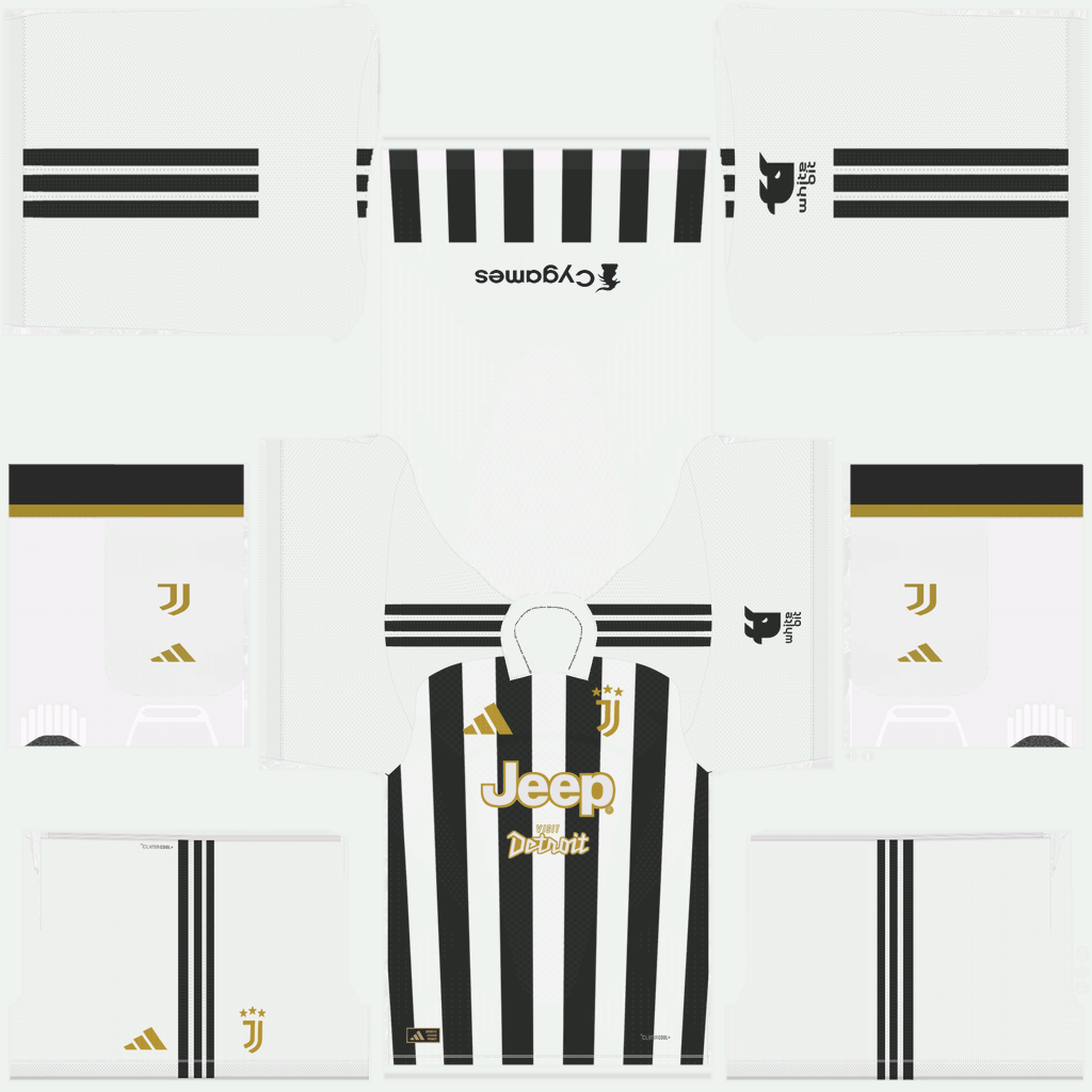 Equipación Local 3D del Juventus