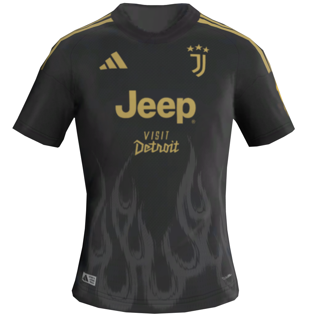 Equipación Tercera 2D del Juventus