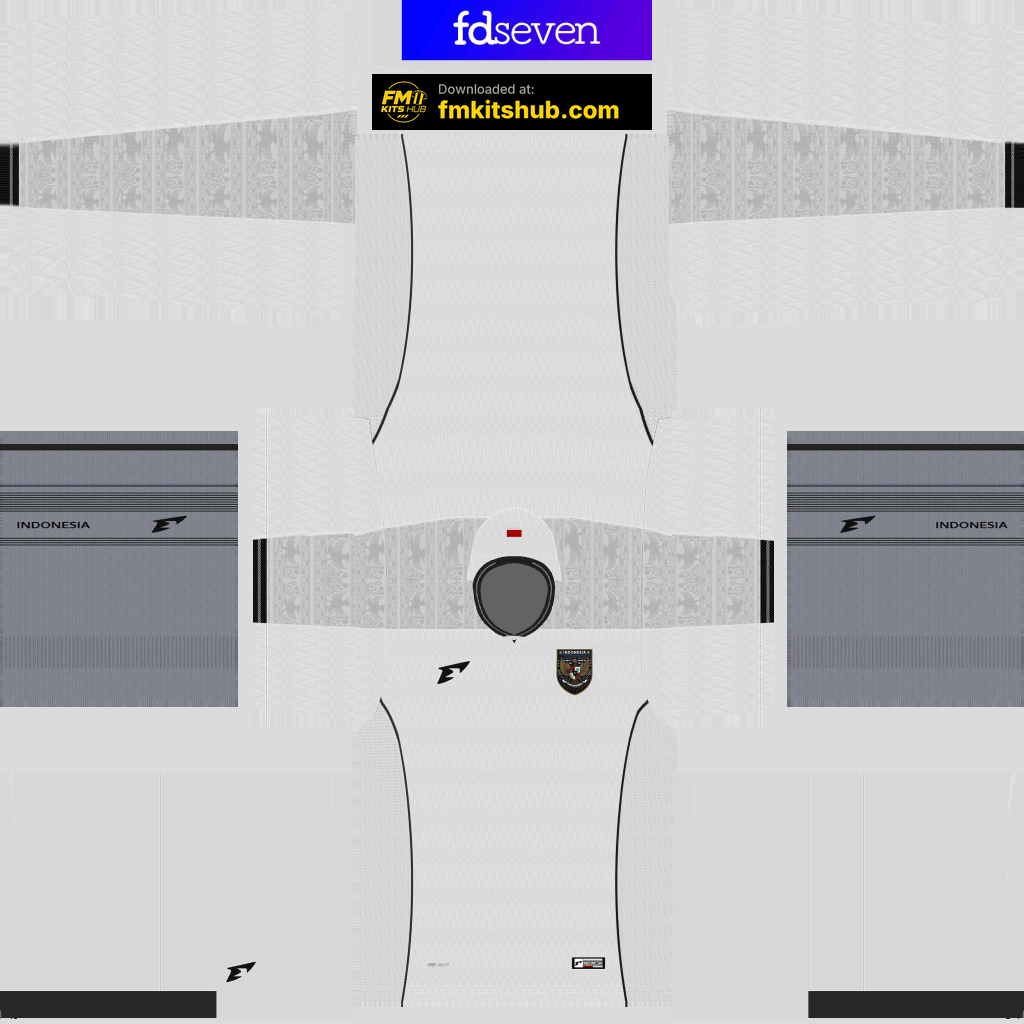 Indonesia Away 3D kit