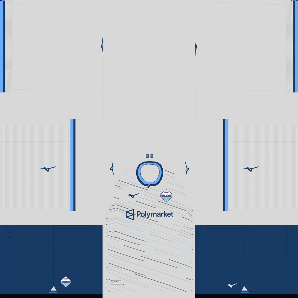 Equipación Visitante 3D del Lazio