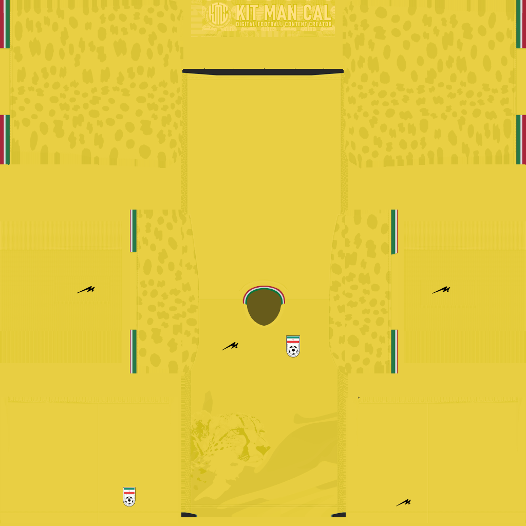 Iran Third GK kit