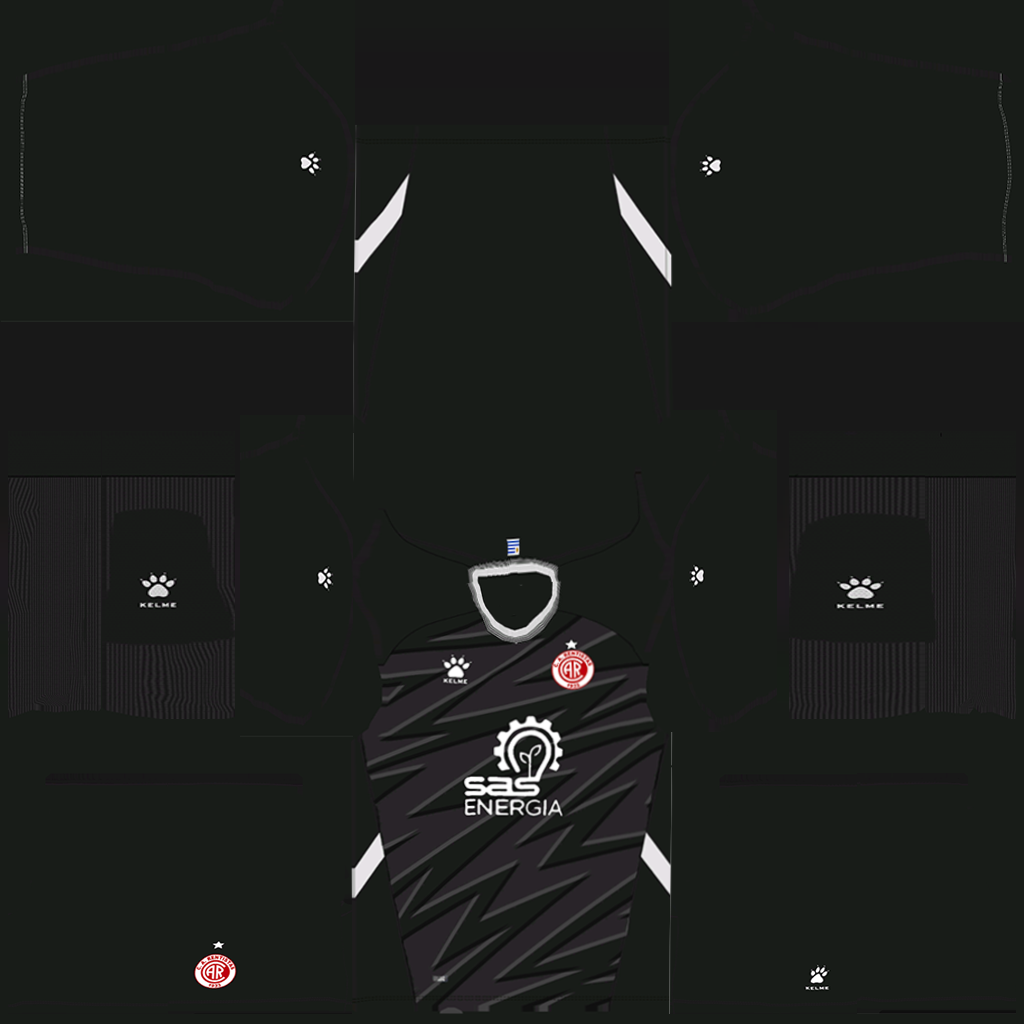 Uniforme Reserva Goleiro do CA Rentistas