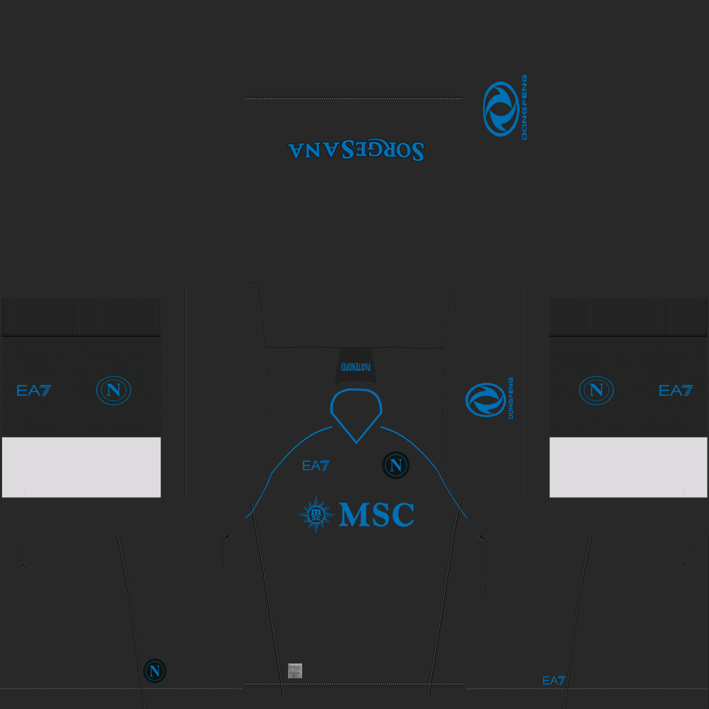 Equipación Local Portero del Napoli