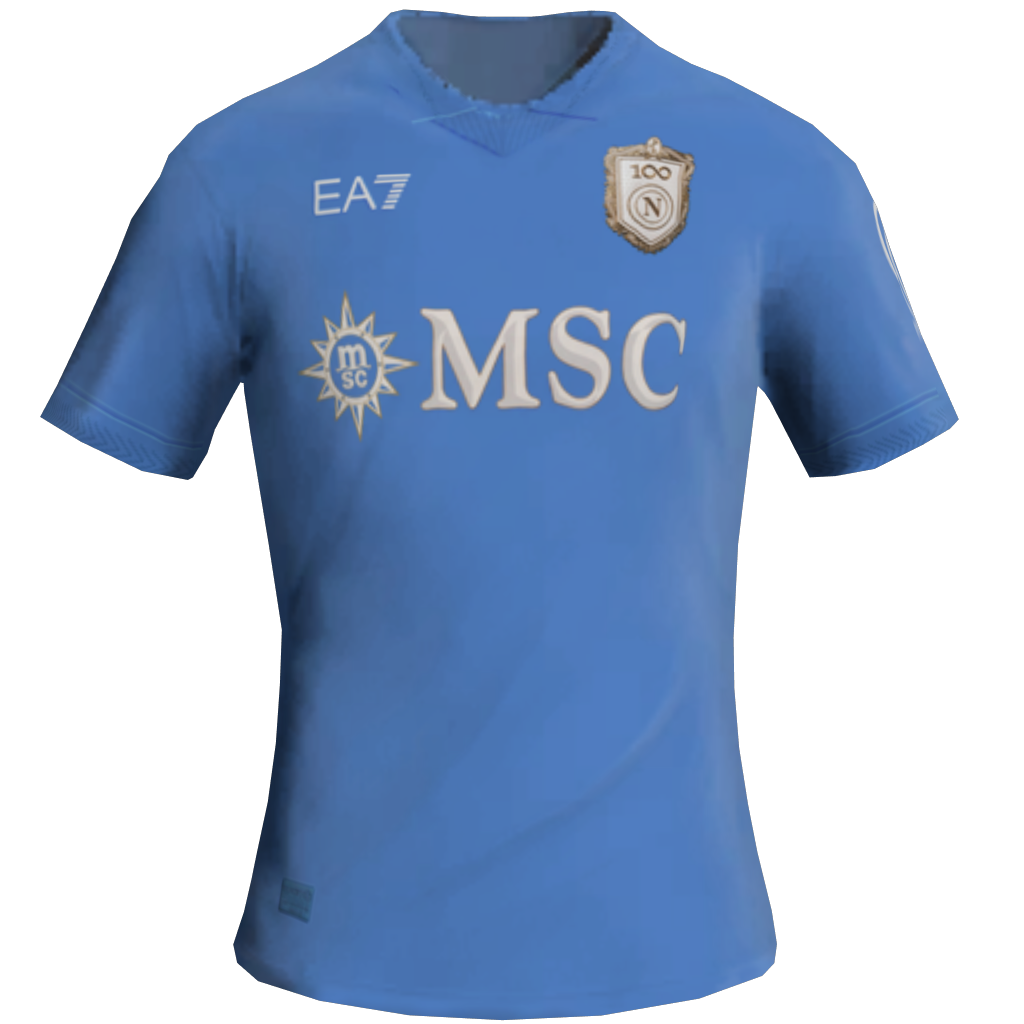 Equipación Local 2D del Napoli