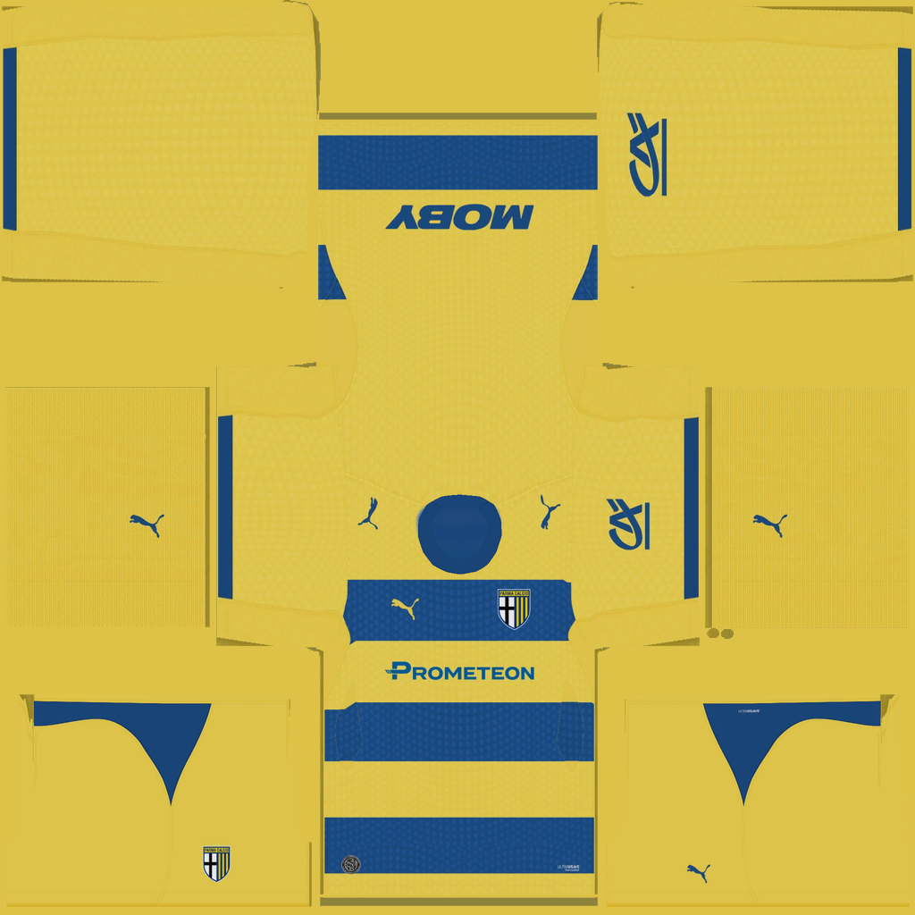 Equipación Visitante 3D del Parma