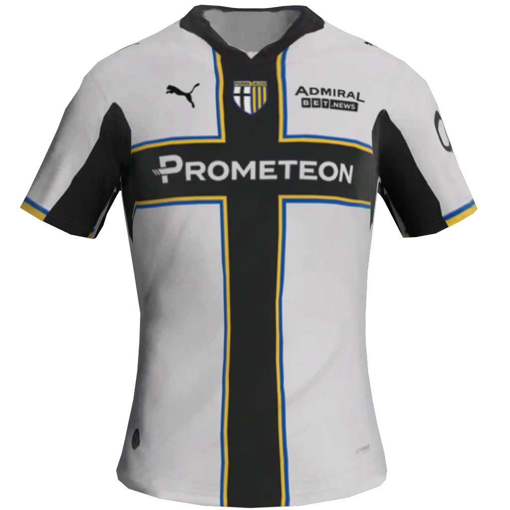 Equipación Local 2D del Parma