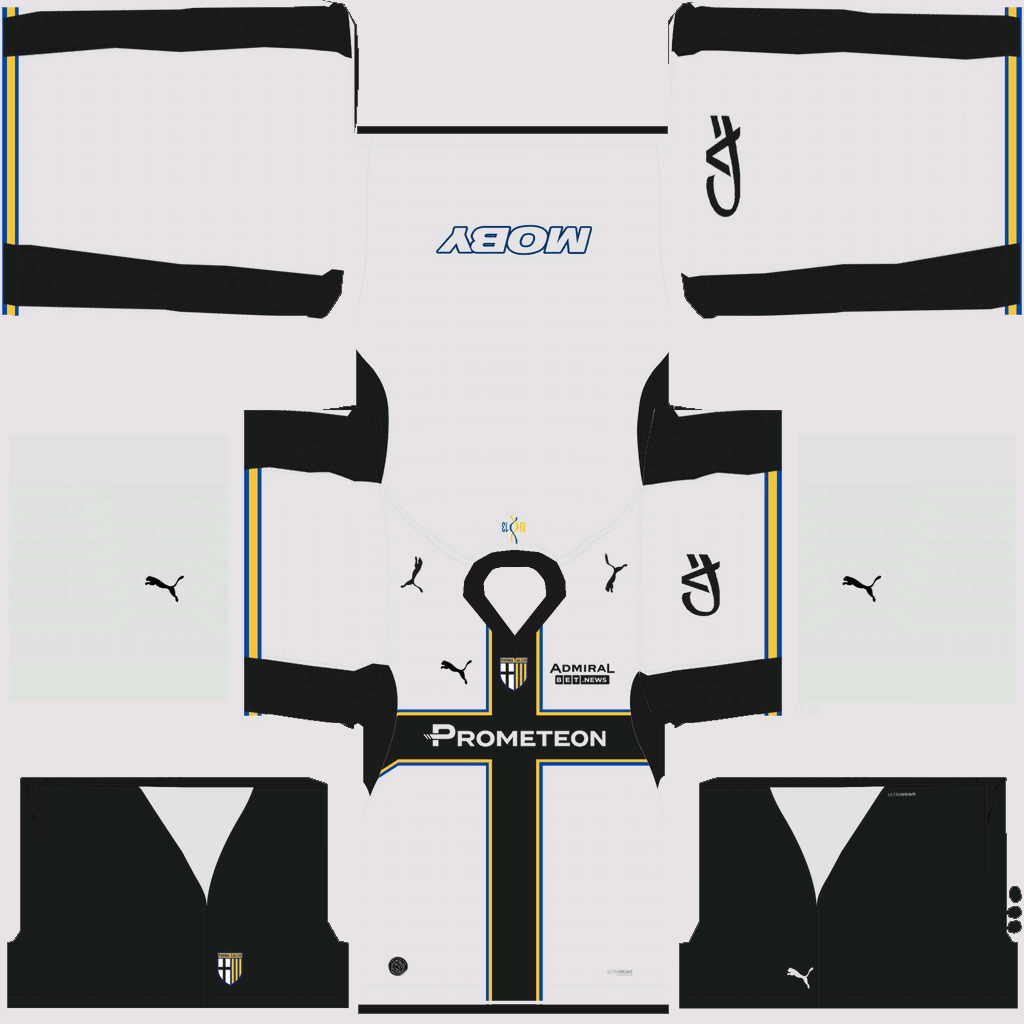 Equipación Local 3D del Parma