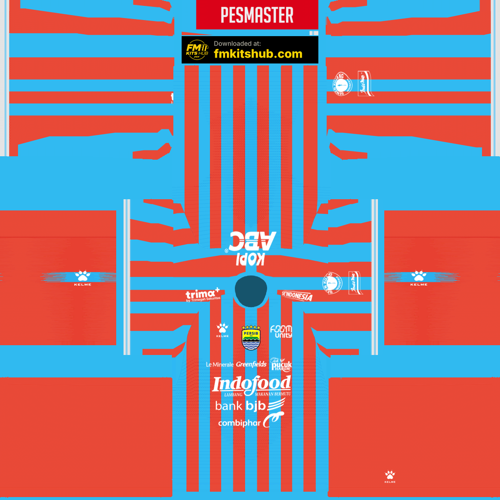 Persib Bandung Üçüncü 3D forması