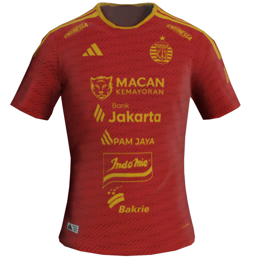 Persija Jakarta İç Saha 2D forması